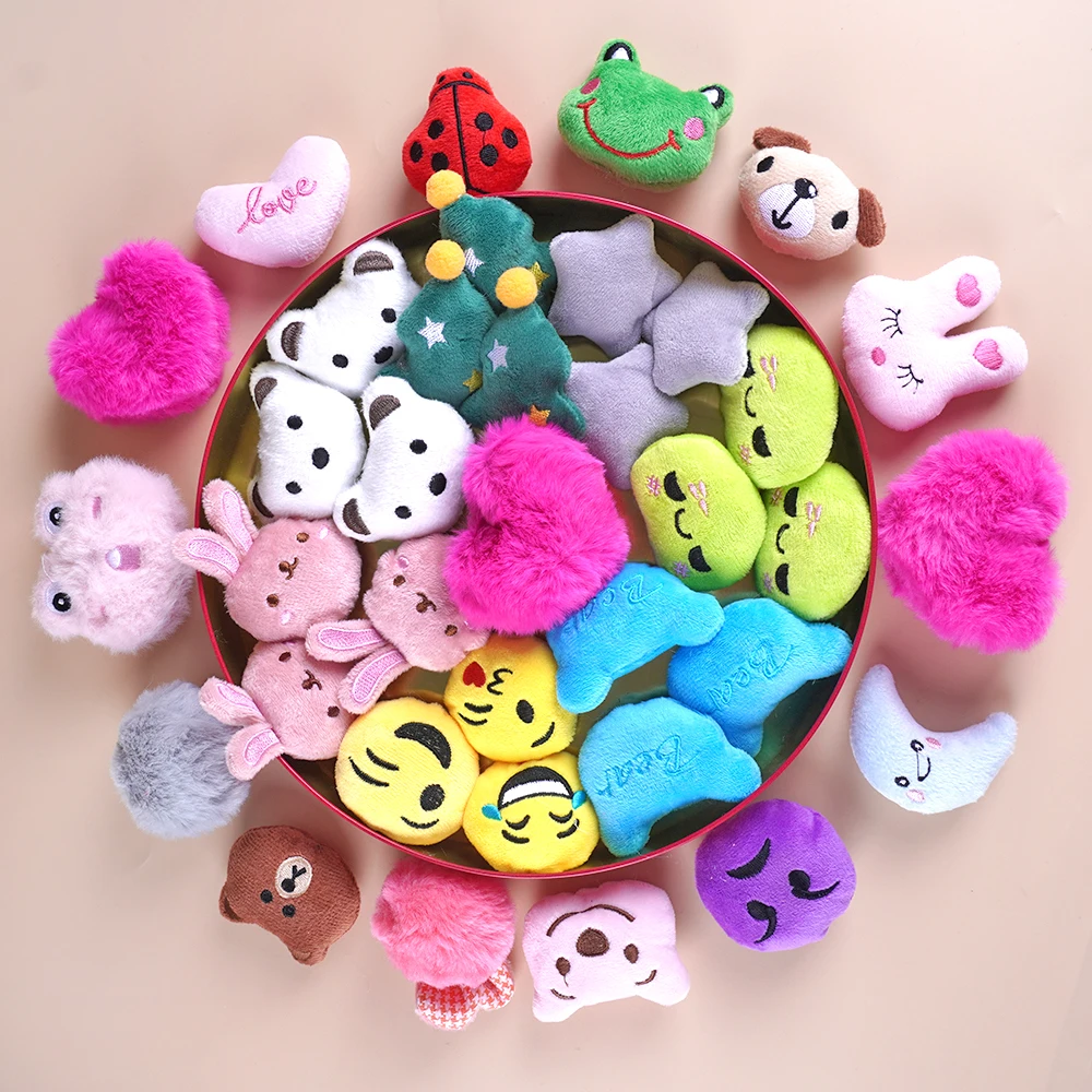 Mini 6 * 4CM Small Soft Stuffed Animal Plush Plush Toy Doll Design Rabbit Bear And Other Multi-model Small Toys Baby kids Gifts