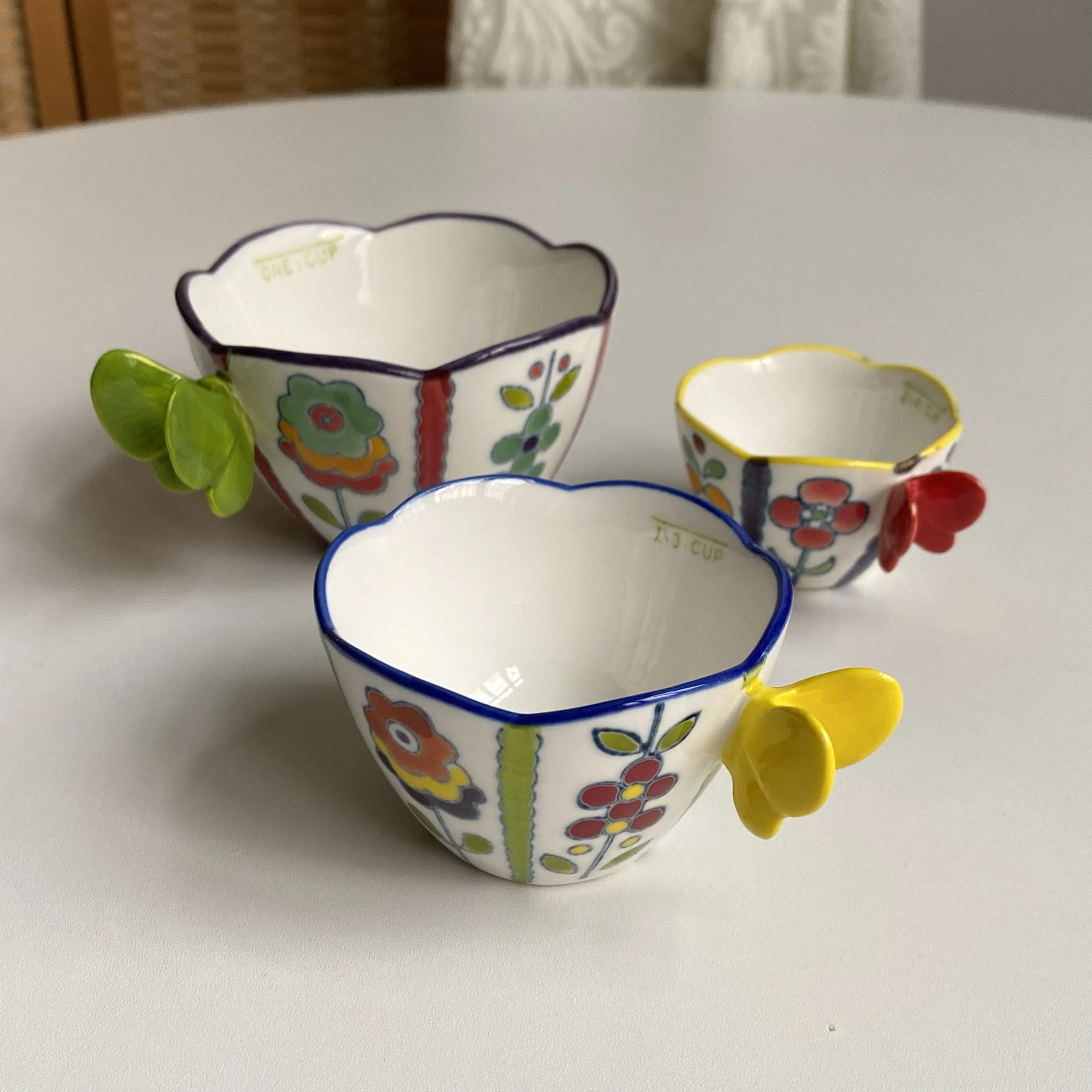 

Hand painted underglaze color high value measuring cup set water cup household mini concentrated coffee cup extraction