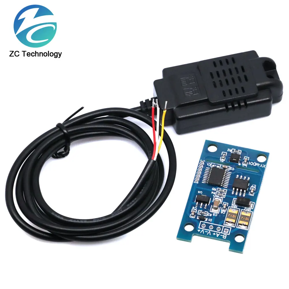 SHT20 Temperature Humidity Sensor Industrial Grade High Precision Temperature Humidity Transmitter Monitoring Sensor Modbus RS48