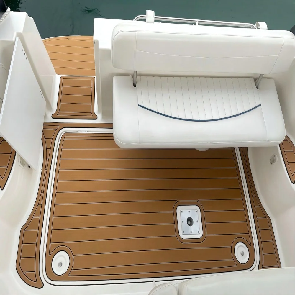 Bayliner 2855 Custom Swim Platform Head Boat EVA Foam Teak Deck Floor Pad Mat SeaDek MarineMat Gatorstep Style Self Adhesive ZA