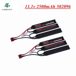 3s 11.1v Lipo Battery for Water Gun Airsoft 11.1V 2500mAh battery T Plug for Airsoft BB Air Pistol Electric Toys Guns Parts