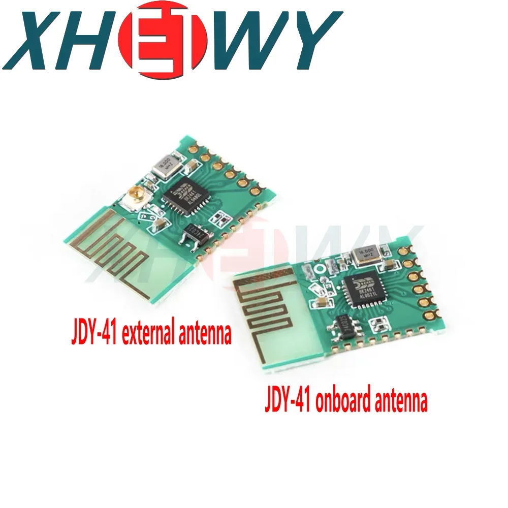 1PCS JDY-41 2.4G wireless serial port module 2.4G remote control switch quantity serial port transmission IPEX interface PCB