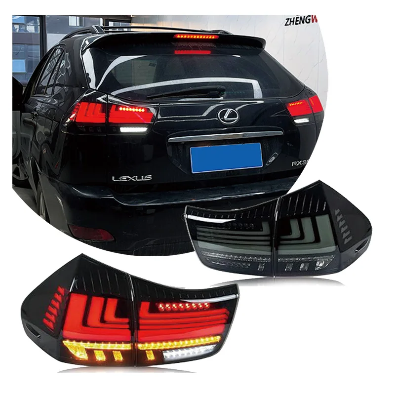 

Zhengwo Led Tail Light For Harrier For Lexus RX350 RX270 RX450 2003-2008 Turn Signal Startup Custom Modified Back Lamp