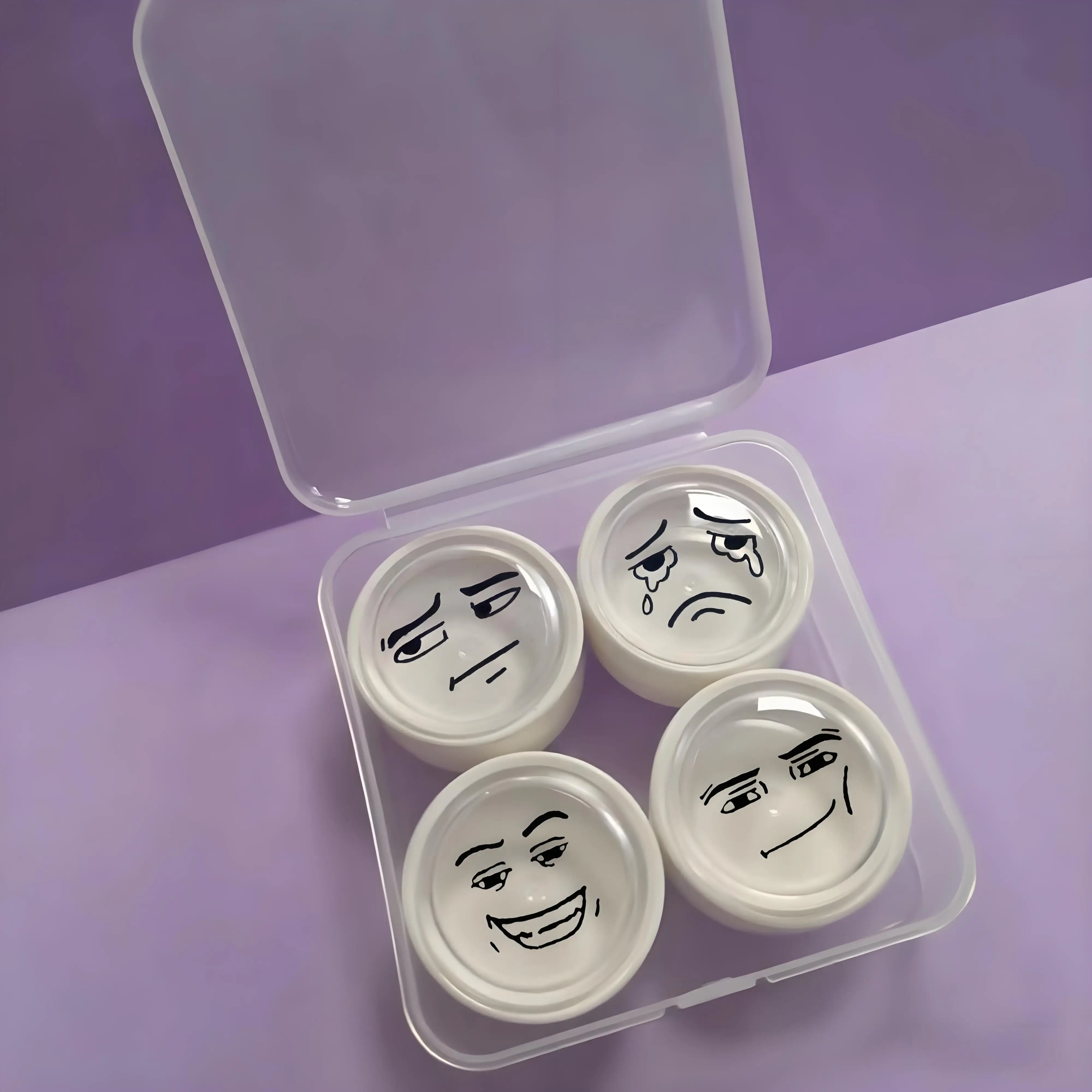 طوابع التعبير المسلية، تعليقات المعلم للاستخدام اليومي في المكتب، ملصق ومؤشر، وجه لطيف ومضحك، سيجما إيموجي #4