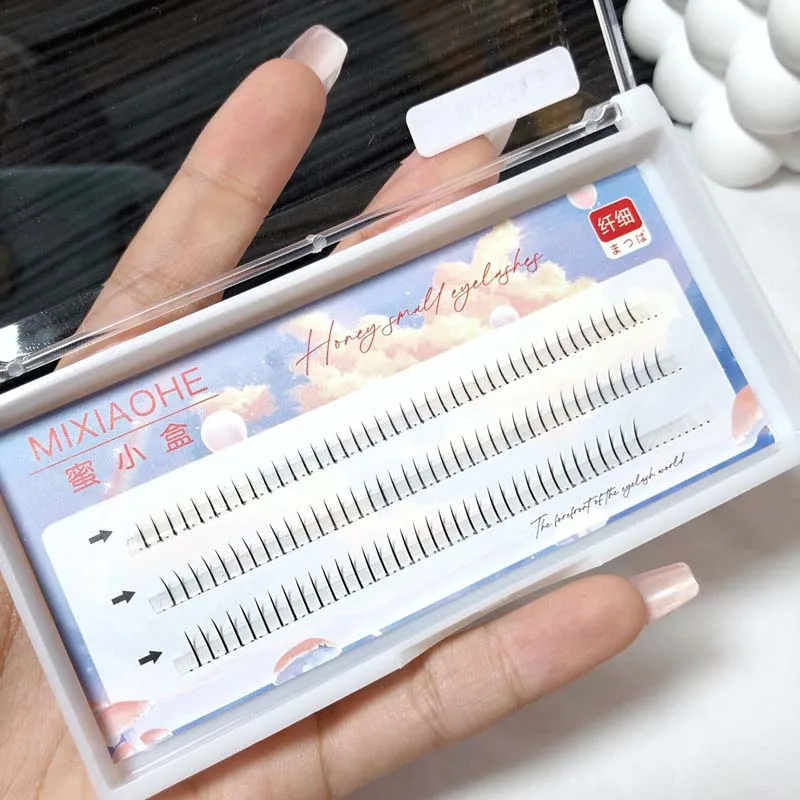 Mixiaohe a Style Fairy Lower Lashes Mixed Size Natural Daily Date Selfie Eye Makeup view 6