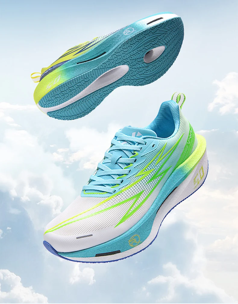 Laufschuhe mit Carbonplatte Spezial-Marathon-Schuhe für Herren Atmungsaktive Leichte Bequeme Rutschfeste Sneaker für Damen – Detail 9