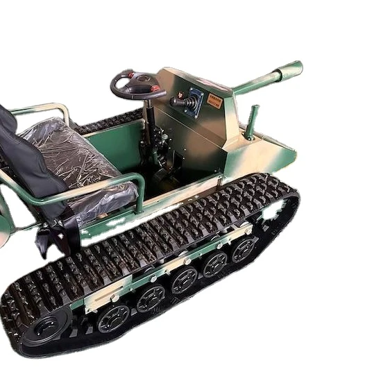 Rubber tracked chassis platform/tracked awn mower/rubber track undercariaging system kits