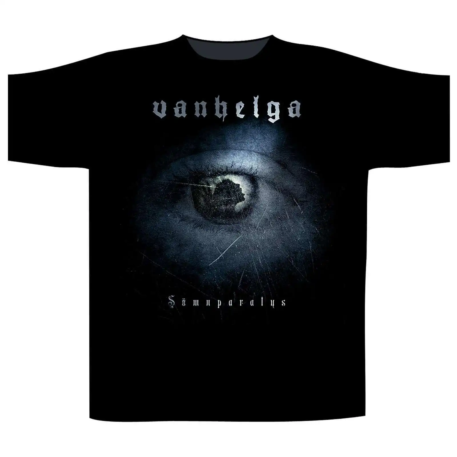 Vanhelga Somnparalys Shirt S M L XL XXL Black  Band Official T-Shirt