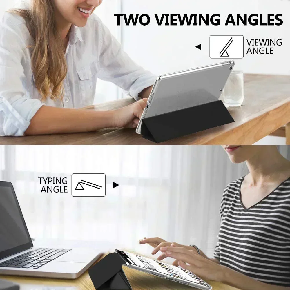 Tablet Case For Samsung Galaxy Tab A9 8.7 2023 SM-X110 SM-X115 X110 X115 Trifold Magnetic Case PU Leather Stand Smart Flip Cover