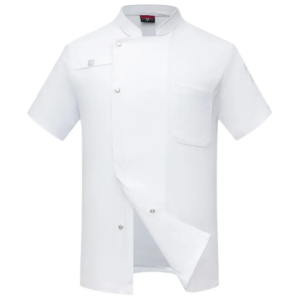 Elastisch Sneldrogend Chef-werkkleding Korte mouwen Hotel High-end Heren Westers Restaurant Bakken Dameskleding Lange mouwen