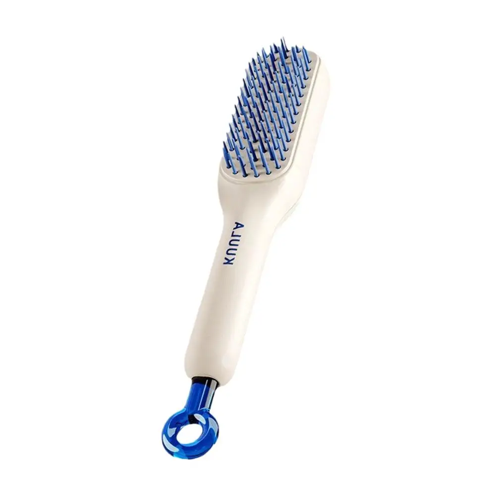 Retractable Comb Self-cleaning Hair Brush Anti-static Massage Comb For Women Smooth Hair Self Cleaning Hair Brush A4y0