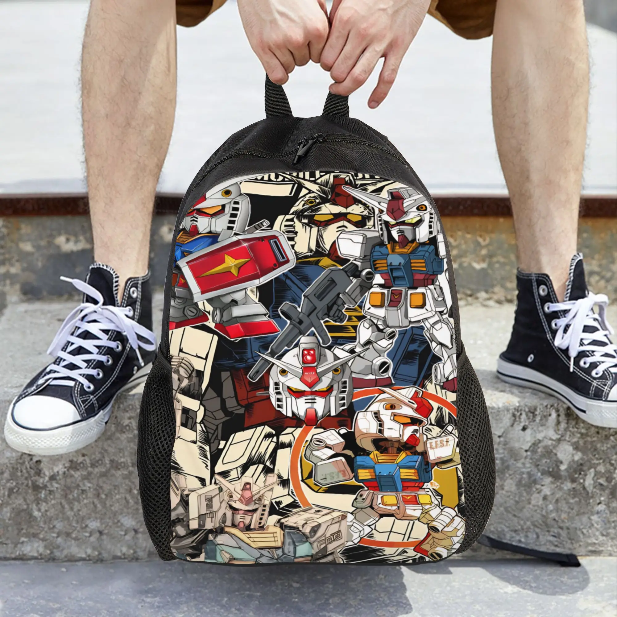 Toddler's Boys mobile suit gundams Backpack Preschool  School Bags for Boys and Girls