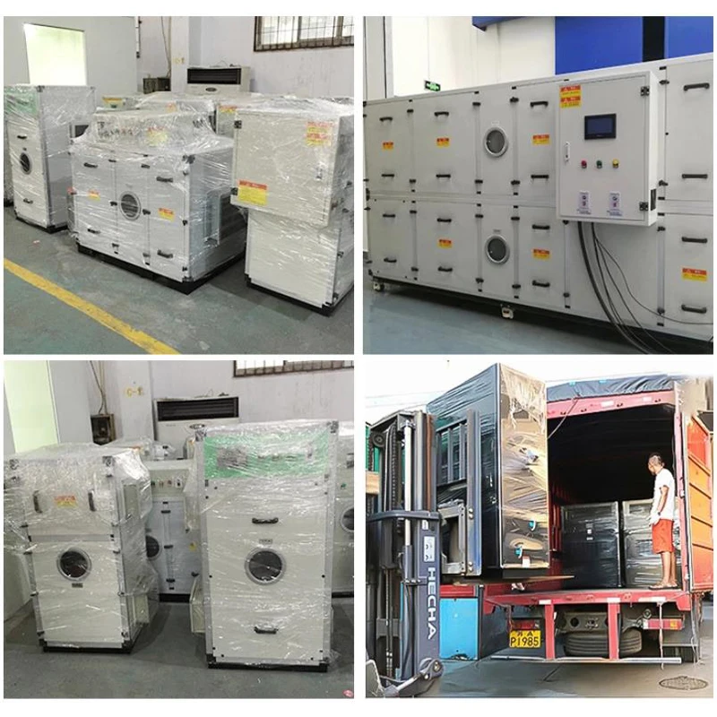 Conloon Industrial Desiccant Dehumidifier Rotary Wheel Air Dryer For Pharmaceutical Warehouse