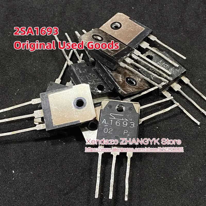 Original 10pcs/lot 2SA1693 A1693 C4466 2SC4466 TO-3PF Audio amplifier pairing tube Tested