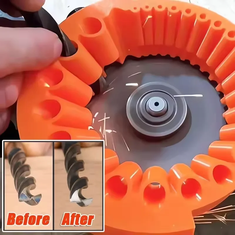 Angle Grinder Bit Upgrade 118 Degree Drill Bit 2 To 13mm Grinding Sharpener Polishing Grinding Tool Powered Nozzle Grinders Saw 