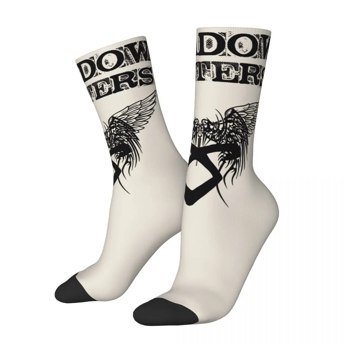 3D printing cosy Unisex Socks,Windproof Shadow Hunters Interesting Four Seasons Socks