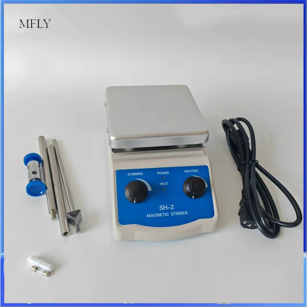 SH-2 Laboratory Magnetic Stirrer with heating Lab Stir Plate Blender mixer Hot Plate with Magnetic Stir Bar