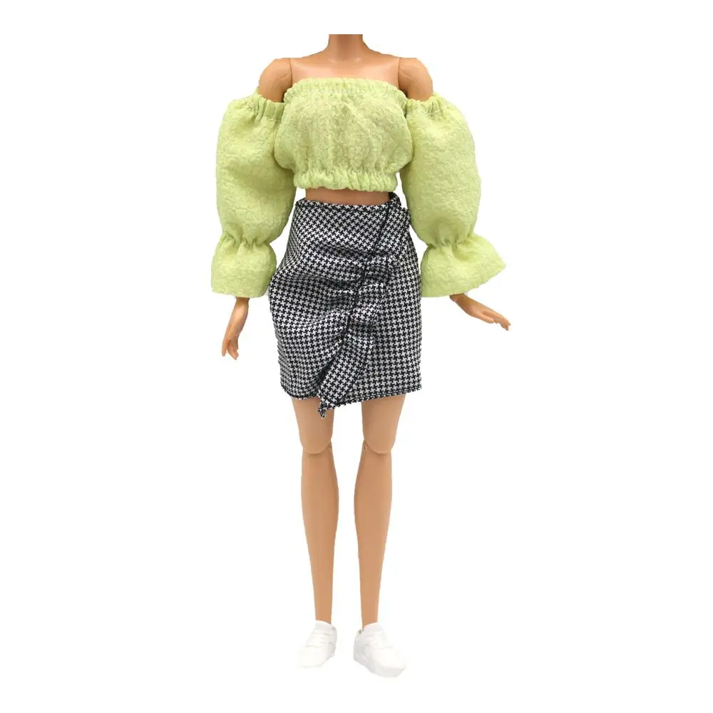 Accessori per bambole alla moda Regalo per bambini Giocattolo Vesti bambole Abito T-shirt Gonna Vestiti per ragazza