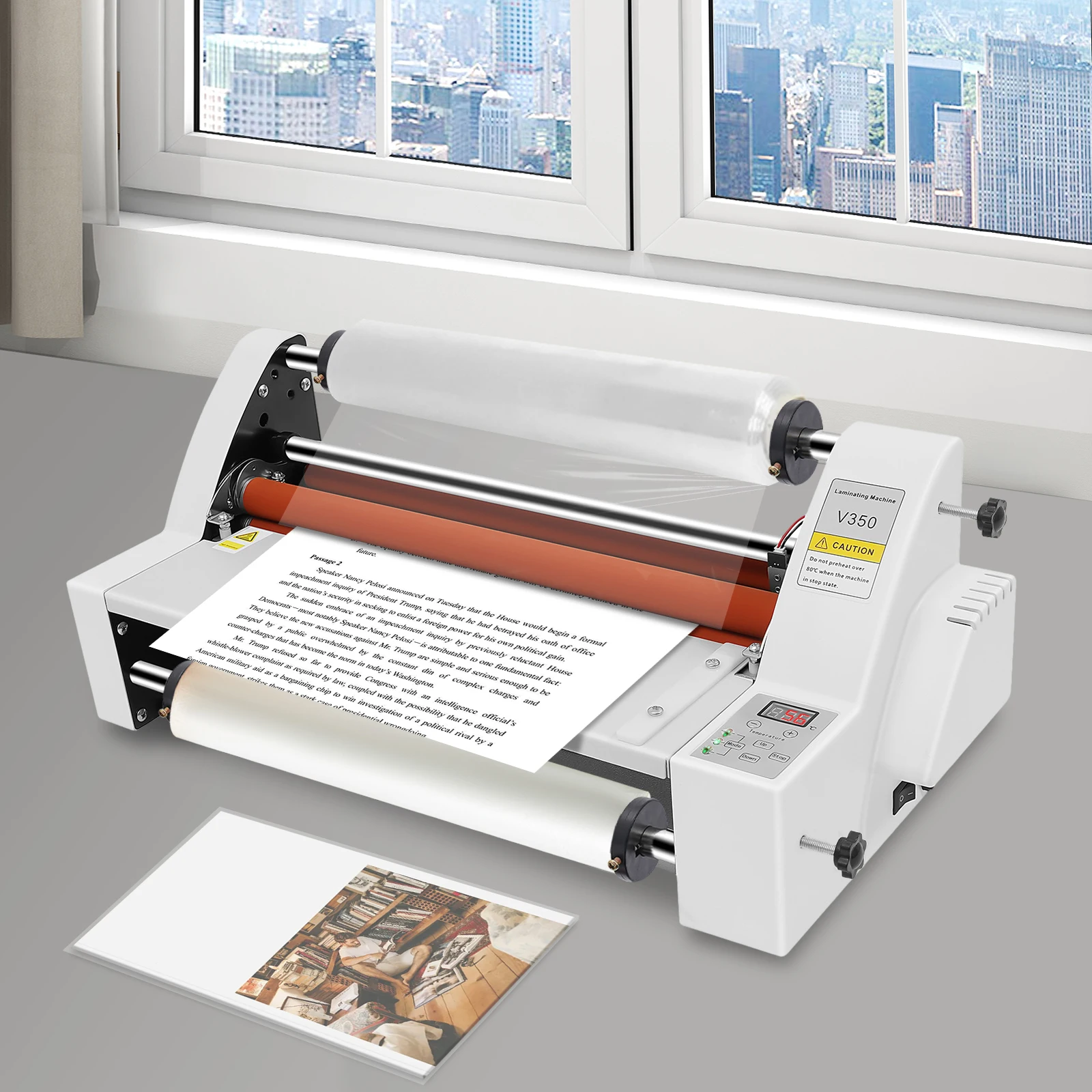 110V V350 Ein- und doppelseiti – Commercial Document Printing Bewertung und Preis