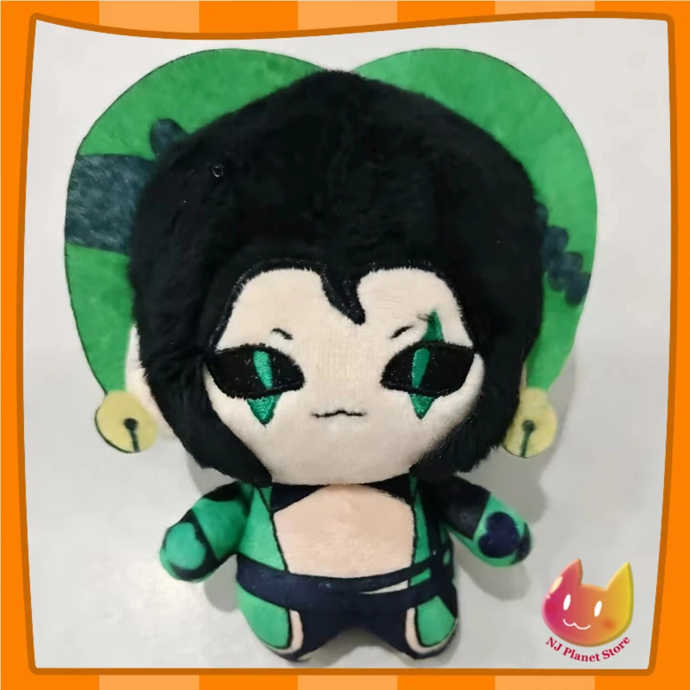 

10cm The Freak Circus Harlequin Cosplay Doll Plush Stuffed Green Figure Dolls Room Decoration Soft Plushies Halloween Party Prop