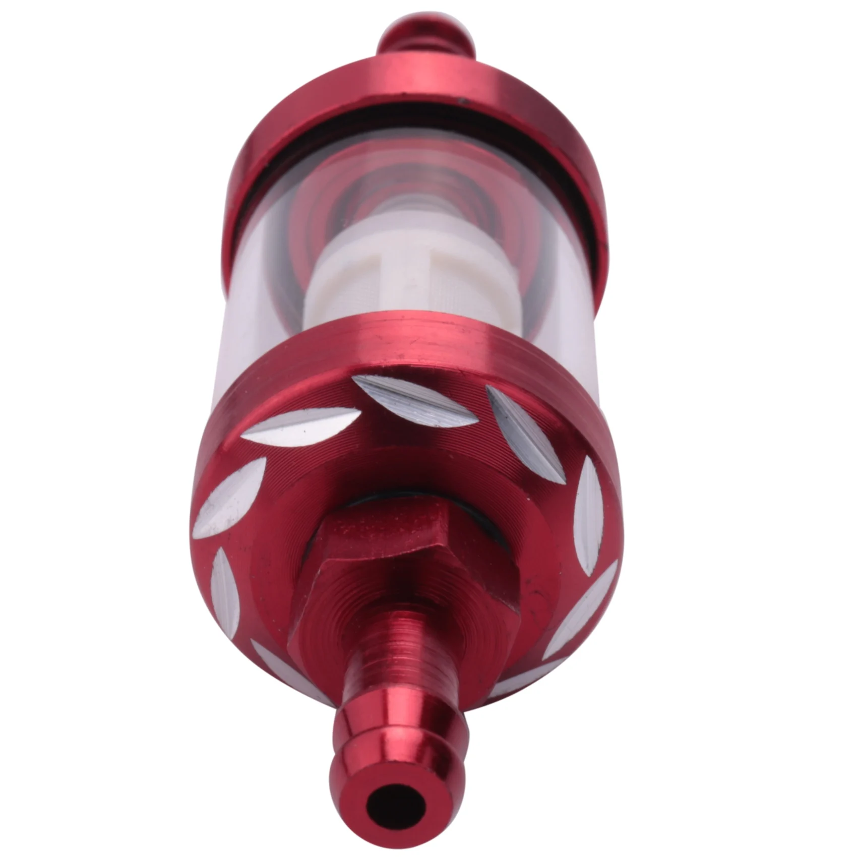 Leading-Edge-Aluminum Alloy Glass Motorcycle Gas Fuel Oil Filter Moto Accessories For Atv Dirt Pit Bike Motocross
