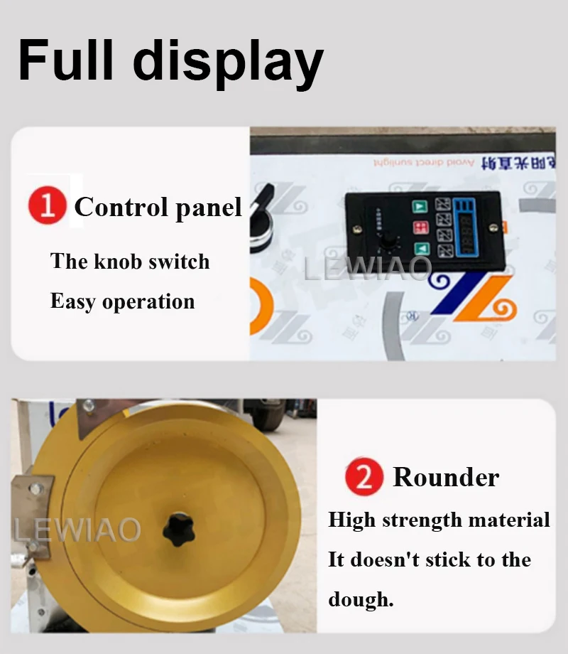 

Электрический автоматический тестоделитель для печенья, экструзионная машина, машина для округления теста для шарика, квадратная круглая полоска