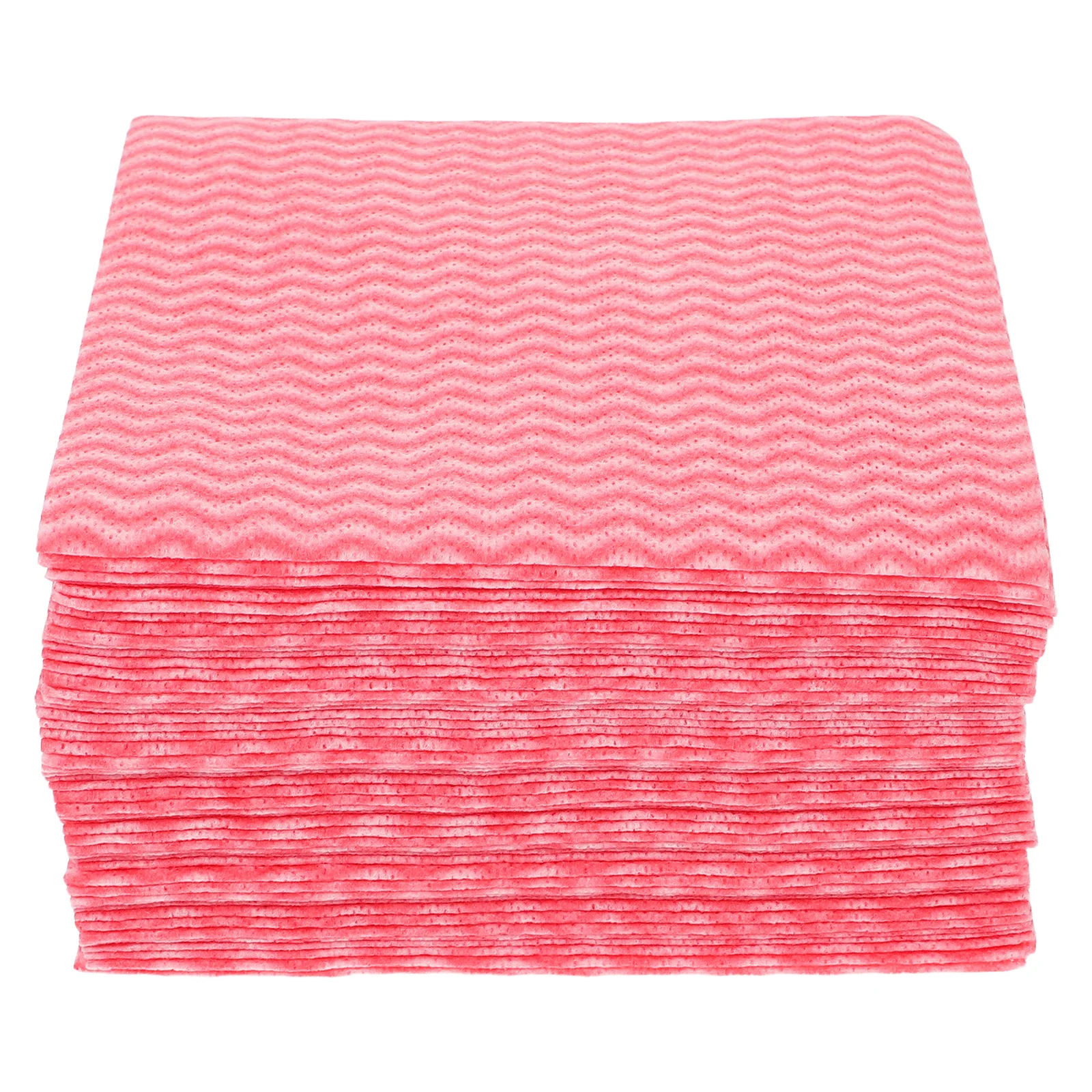 

100pcs Reusable Kitchen Towels 11.8x11.8 Inch Quick Dry Cleaning Cloths Red Dish Rags for Washing Dishes Home essentials Window