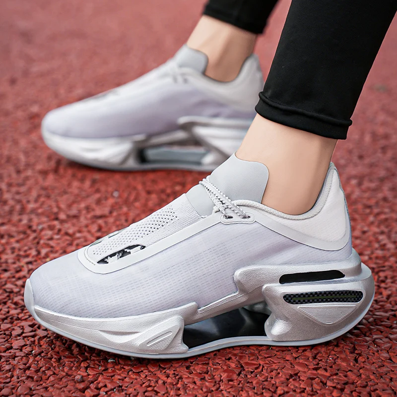 2024 New Running Shoes for Men and Women, Carbon Plate Stable Support, Non-Slip Rebound Breathable Thick-Soled Sports Shoes image 4