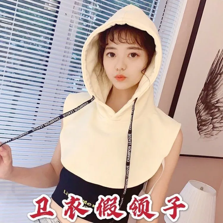 Algodão quente balaclava esqui bicicleta máscara facial pescoço mais quente inverno esportes boné falso colar falso inverno calor freeshipping