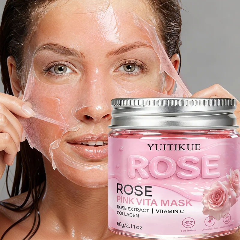 Rose Extract Vitamin C Brighte - đánh giá và giá Collagen Sheet Mask