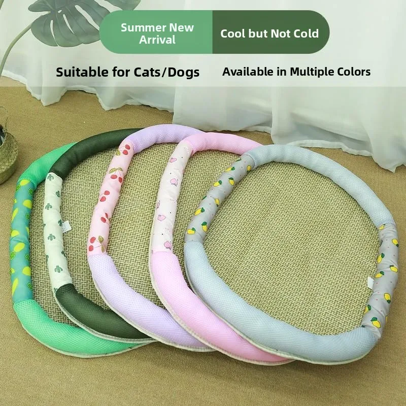 

Летний охлаждающий коврик для животных, лежанка для собак, дышащий коврик-гнездо, товары для животных, подстилка для собак, аксессуары для домашних животных