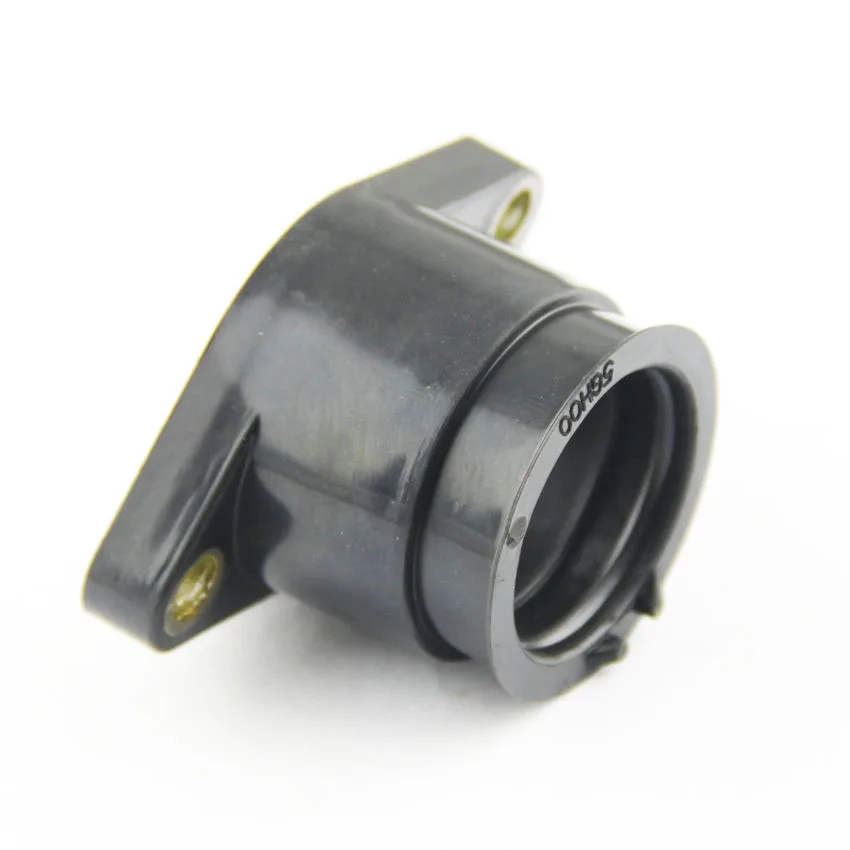 1 Stück Motorrad-Vergaser-Anschlussstück Ansaugstutzen für Yamaha YFM400F Grizzly YFM450 Kodiak YFM400A YFM400FA 5GH-13586-00 – Detail 3