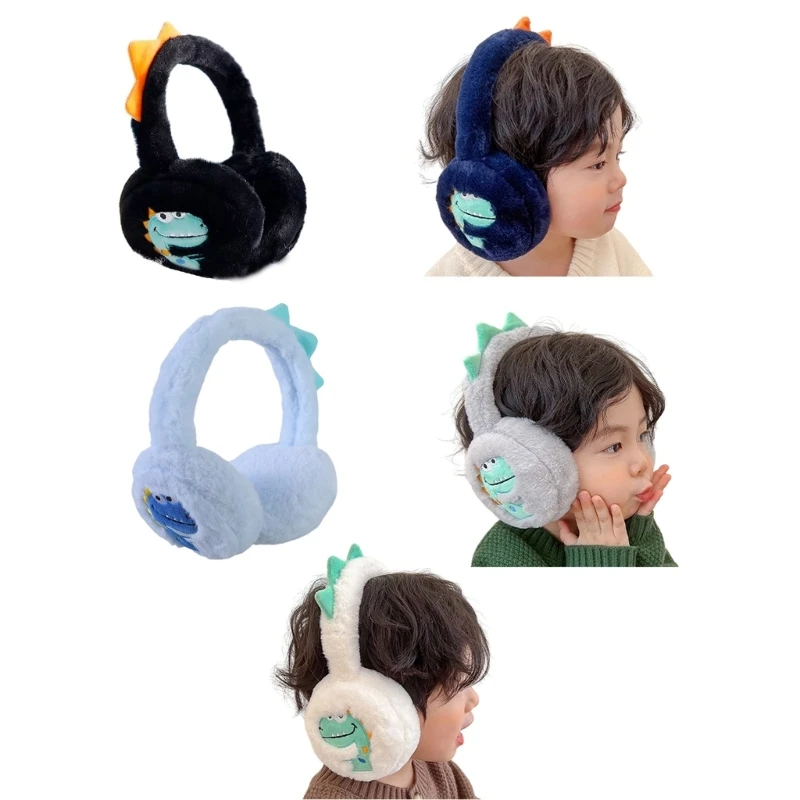 Elastic Headband Ear Muffs Plush Comfortable Ear Warmers Adjustable Earmuffs for Winter Outdoor Activity