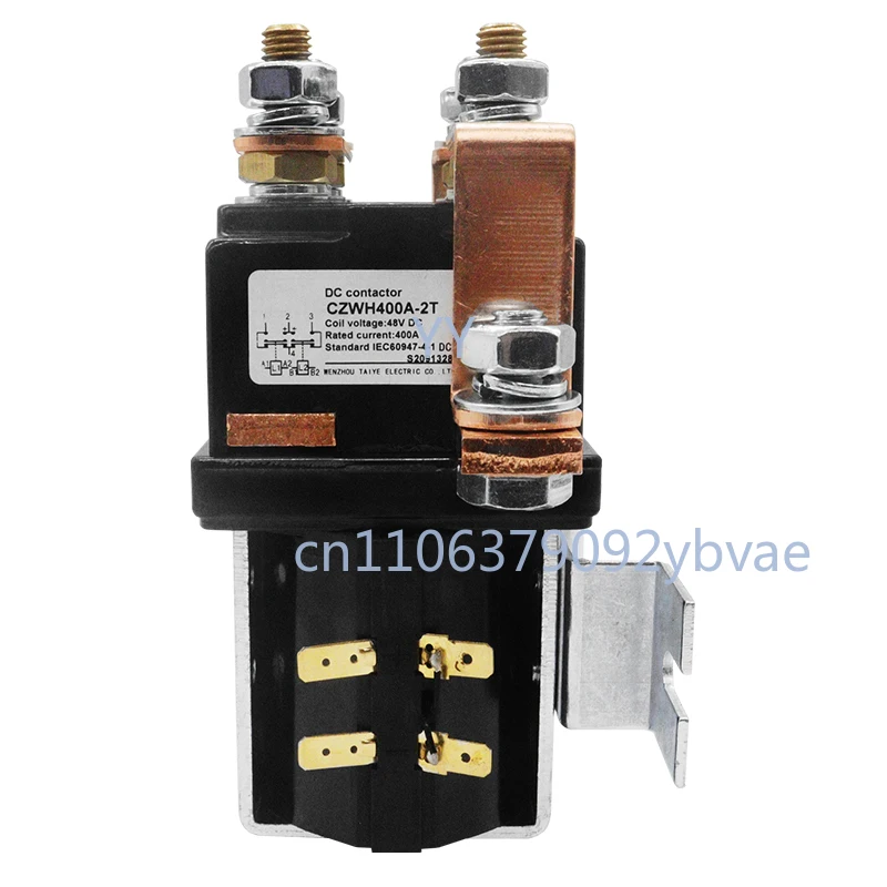 

SW202 400A For Rail Car Electric Vehicles Electric Forklifts DC Contactor 12V 24V 36V 48V For Reversing Motor
