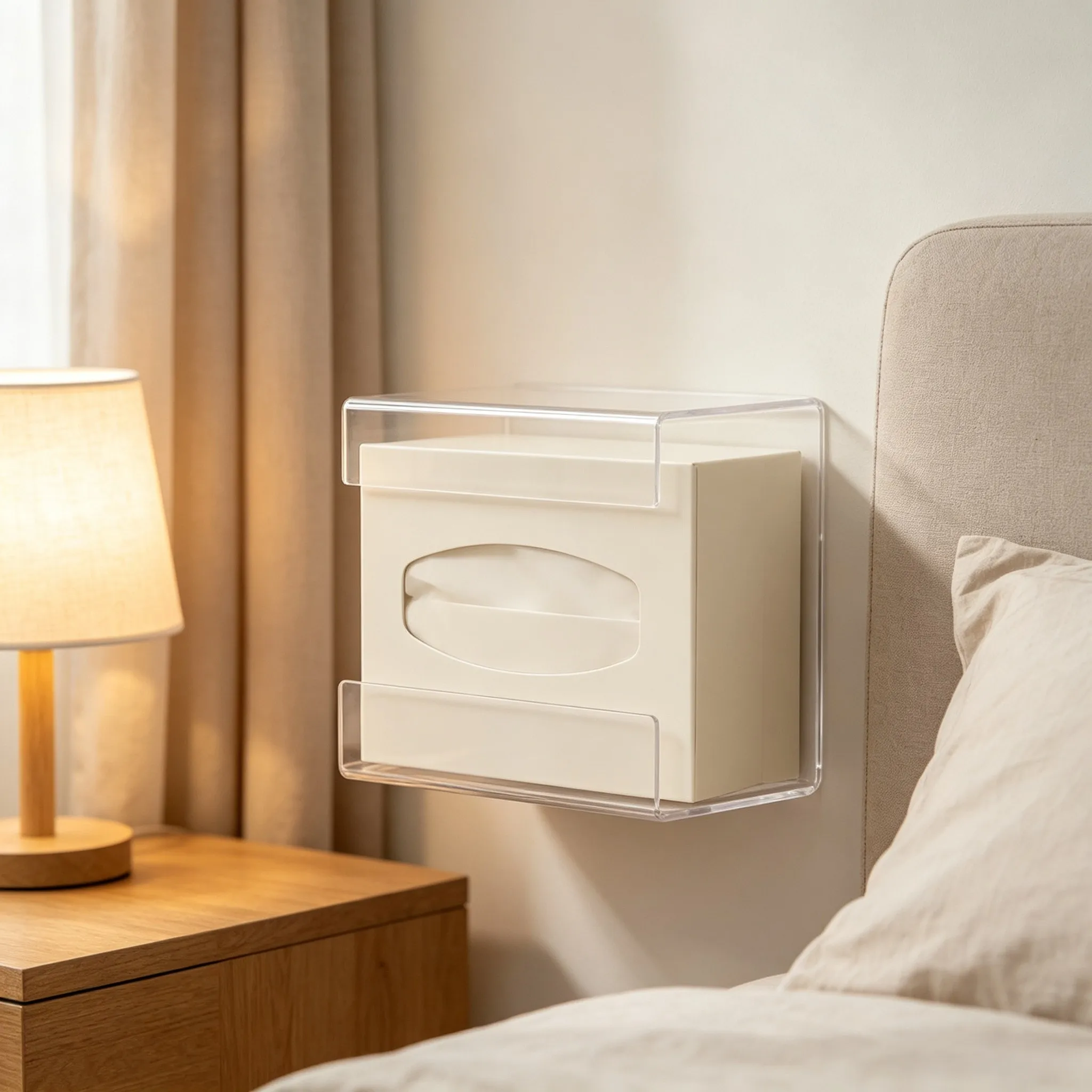 Home Office Wallpaper - Clear Wall Mount Wipe Dispenser 2