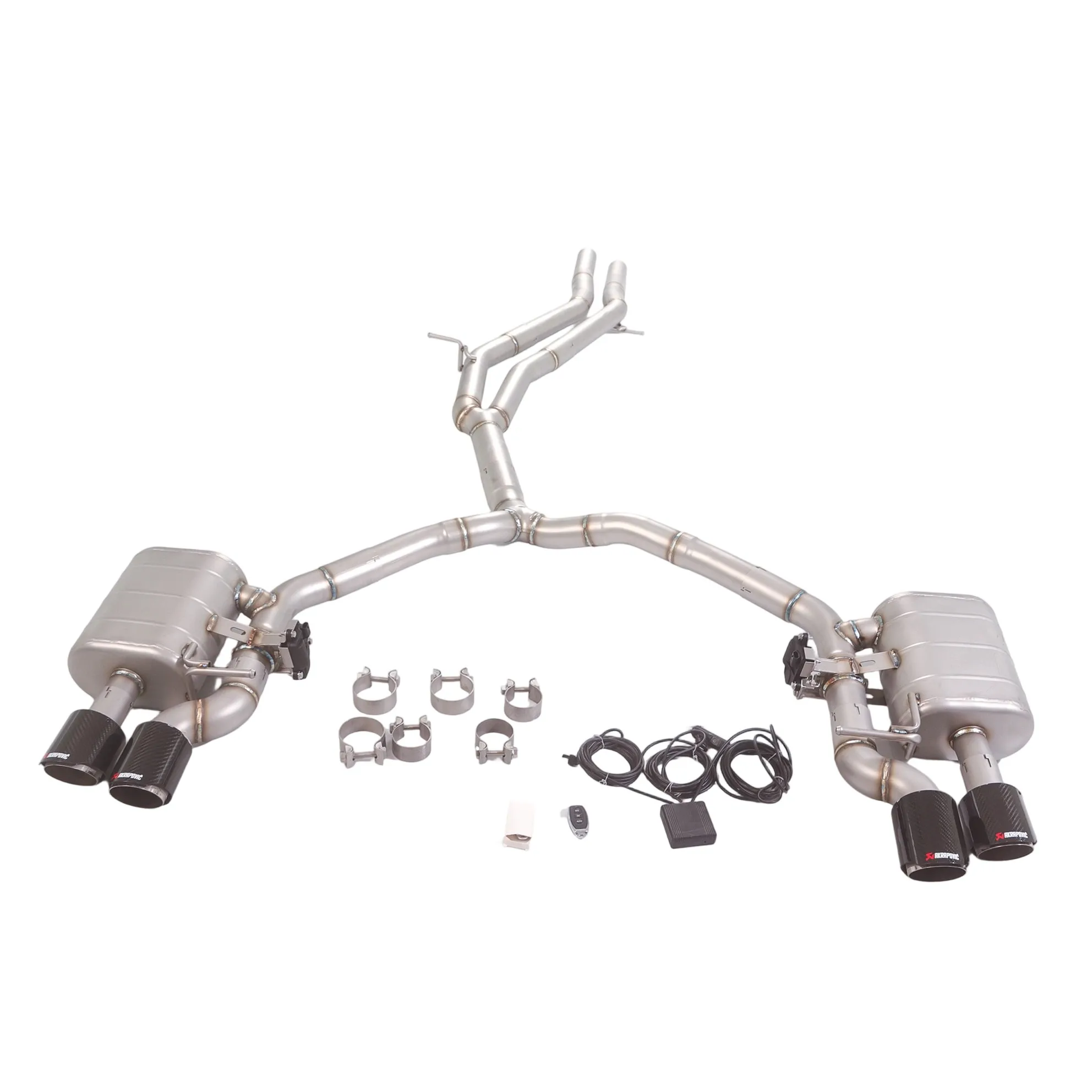 

【 Customized Product 】 Suitable for the 3.0-liter valve-controlled muffler exhaust system of Audi S5 B9 without welding