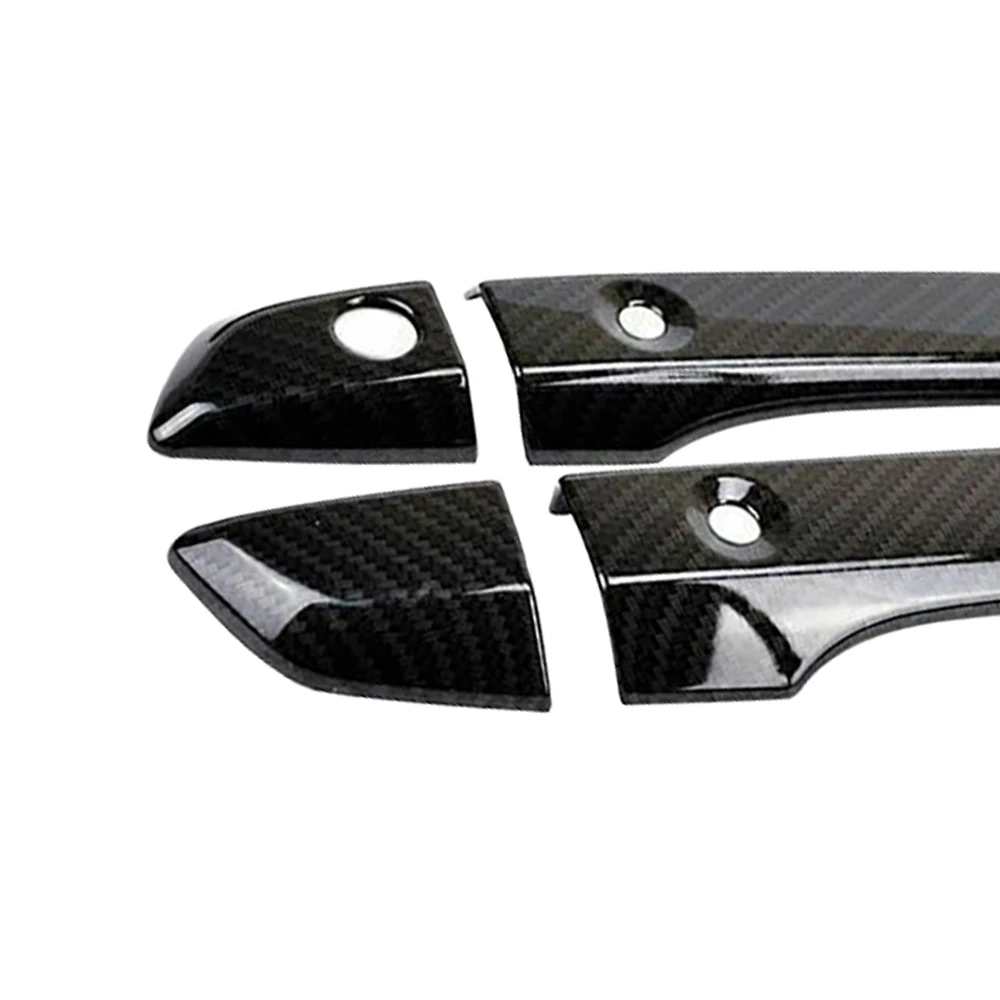For Honda Civic 2016-2018 2019 2020 2021 Carbon Fiber Center Armrest Box Cover Panel Trim Console Arm Rest Storage Box Lid Cover view 3