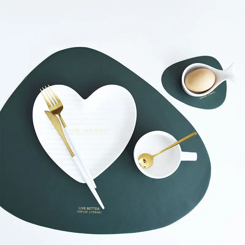Creative Heart Shape Dessert Plates 2026 Household 8 Inch Underglaze Color High Aesthetic Tableware Restaurant Serving Plate