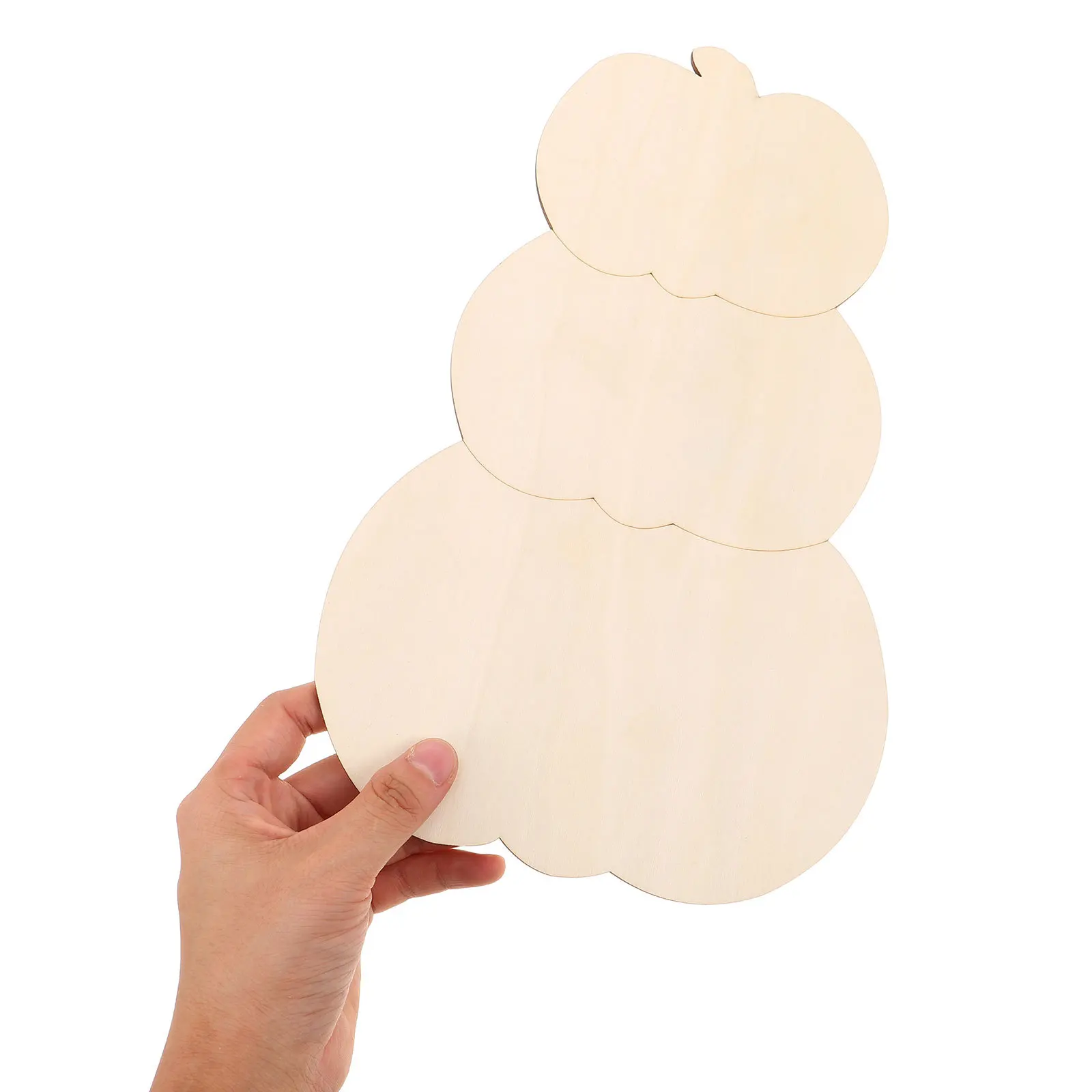 

8Pcs Pumpkin Cutouts for Crafts Unfinished Wood Slices DIY Decor Autumn Harvest Wooden Ornaments Thanksgiving Family Gathering