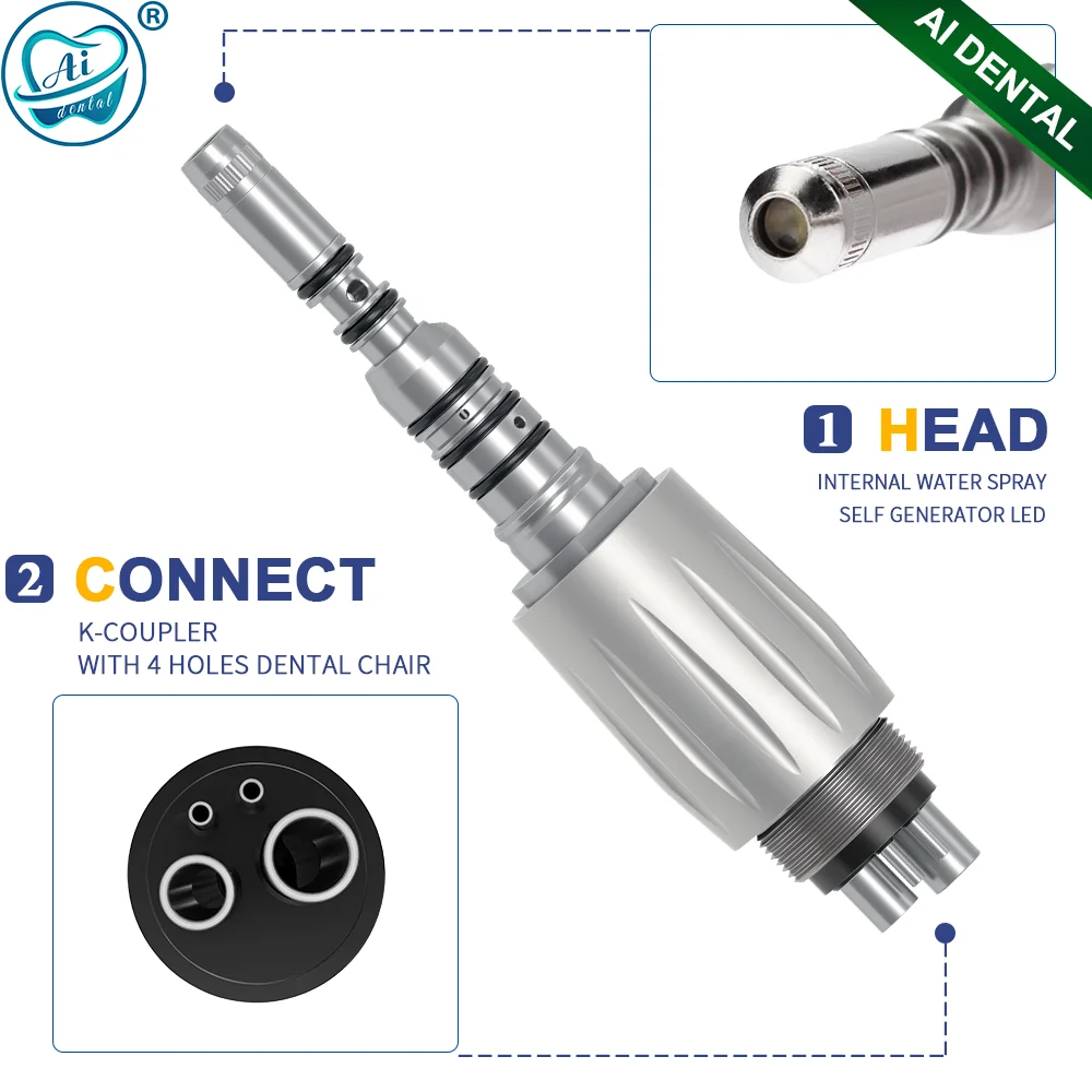 

AI-KCL4 E-generator led handpiece Z800KL/Z900KL quick coupling spare parts dental tooth instrument