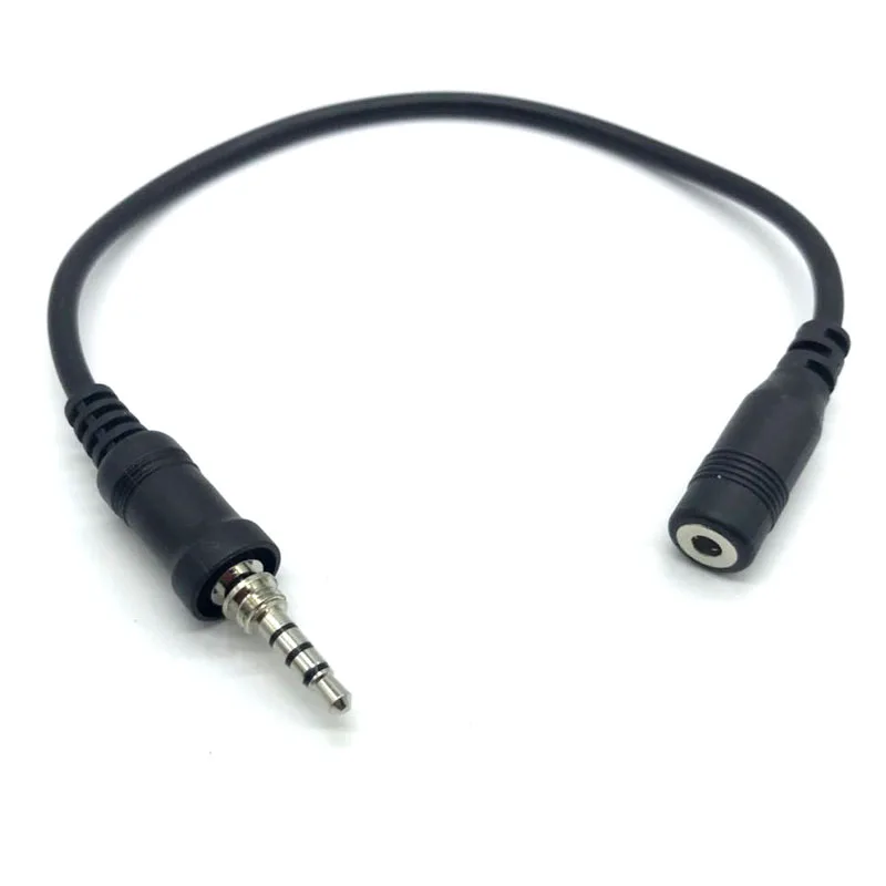 3.5mm żeńskie złącze wtykowe kabel przesyłowy Audio dla YAESU Vertex VX-7R VX-6R VX-177 VX-170 słuchawki radiowe słuchawkowe