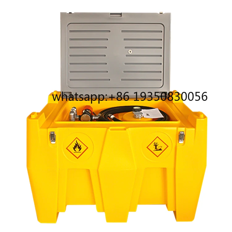 240L/480L Portable Fuel Tank With Automatic Dispensing Nozzle for On-Site Refueling