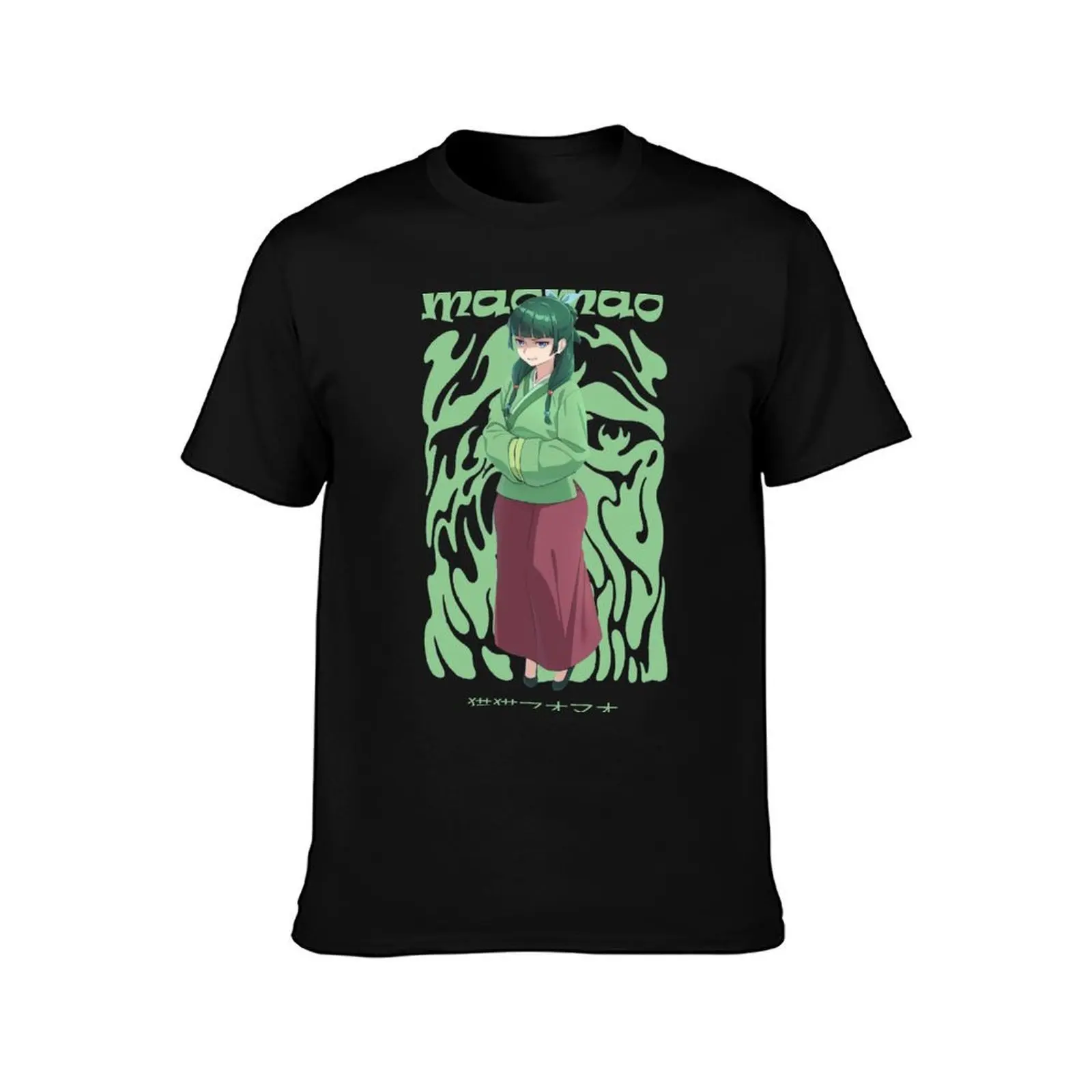Maomao - The Apothecary Diaries T-Shirt, Summer Casual Cotton Tee, Oversized Streetwear Tops, Vintage Graphic Print, 100% Cotton