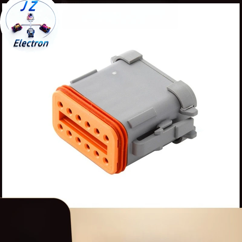 2PCS/SET DT06-12SA-E003 Automobile 12-hole flat tailgate plug