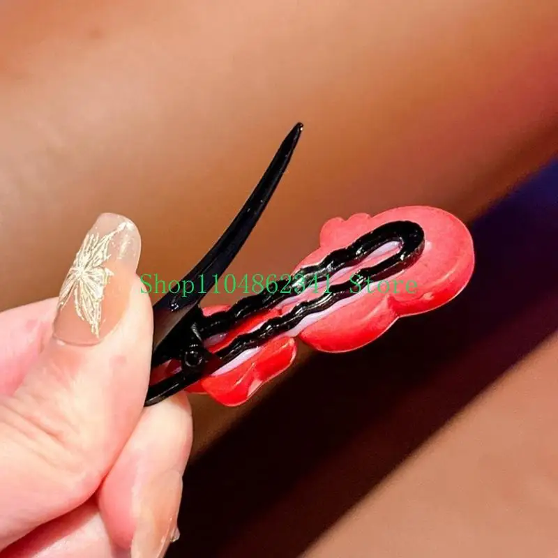 5ASD 2 pezzi Fruit Star Duck Chilbill Clip per bambini e adolescenti alla NABINA CAPILATO CAPILATO