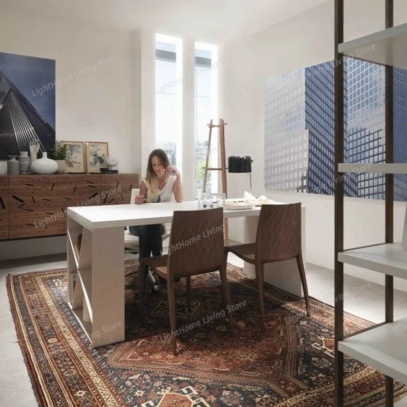 

140 160 180 200 220 250 280 Cm Scandinavian Style Modern Minimalist Computer Desk Room Desks Office Table Office Furniture