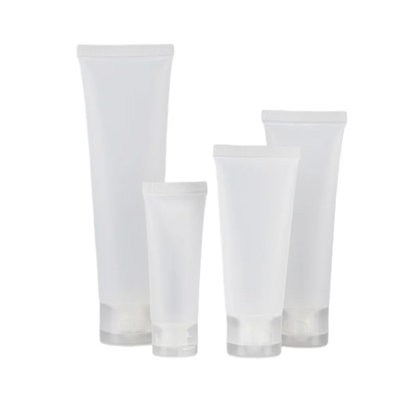 Empty Portable Tubes Squeeze Cosmetic Containers Cream Plastic Bottles