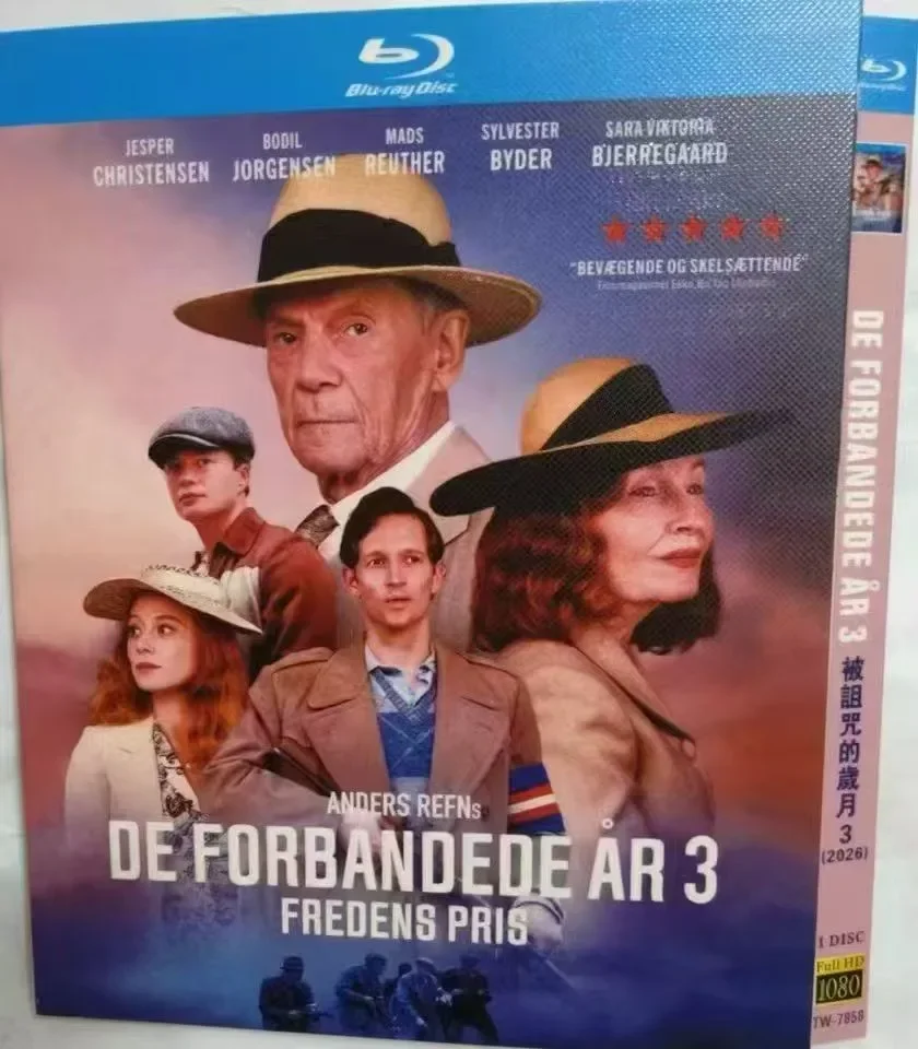 De forbandede år 3 – Fredens pris (2026) BD New Sealed Box Set In Stock Blu-ray BD