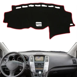 Car Dashmat For Lexus RX RX300 RX330 RX350 2004-2009 Toyota Harrier 04-2013 Dashboard Cover Mat Dash Sunshade Carpet Accessories