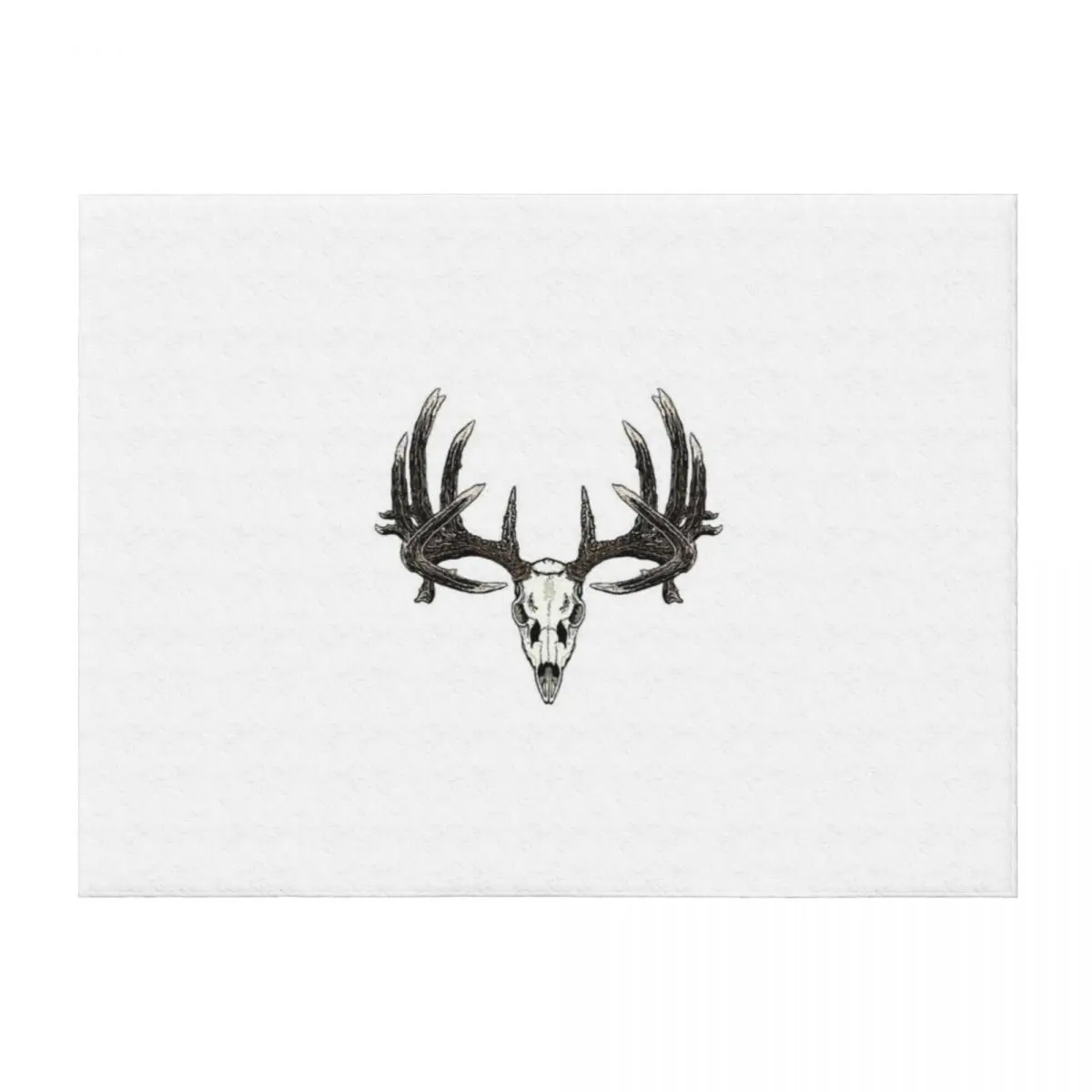 

Monster whitetail Throw Blanket Custom Flannel bed plaid Baby Blankets